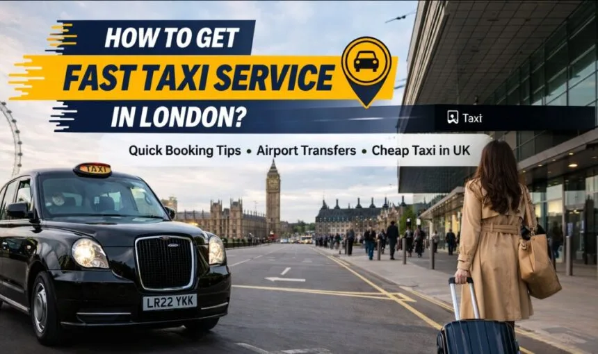 How to Get Fast Taxi Service in London?