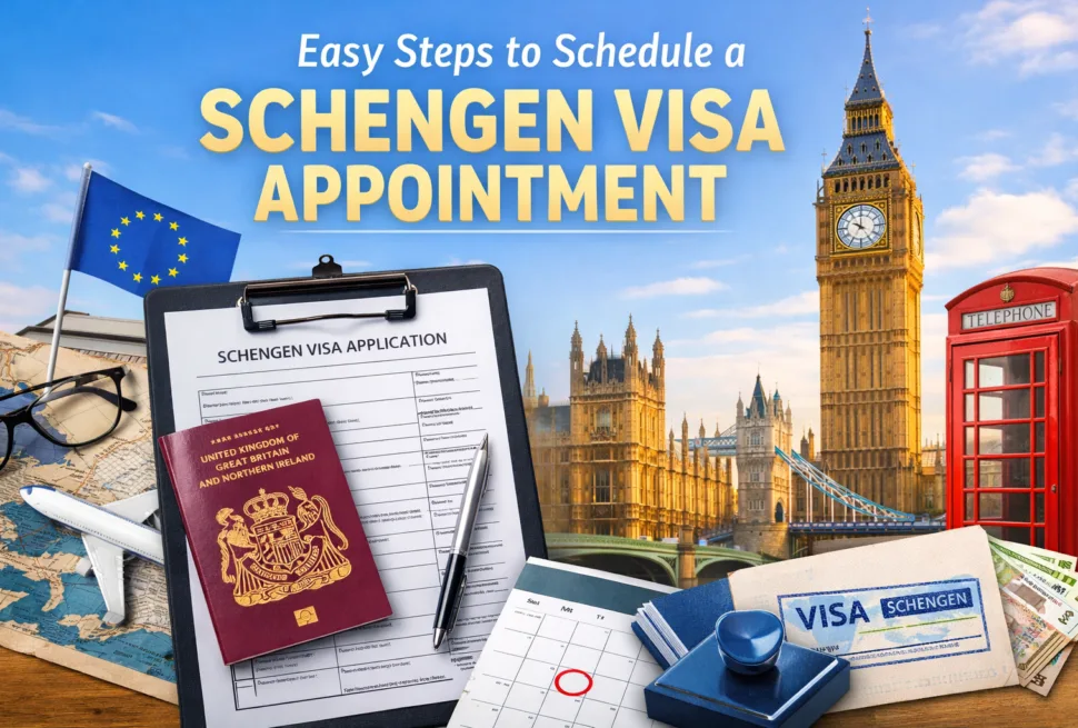 Schengen Visa Appointment in UK