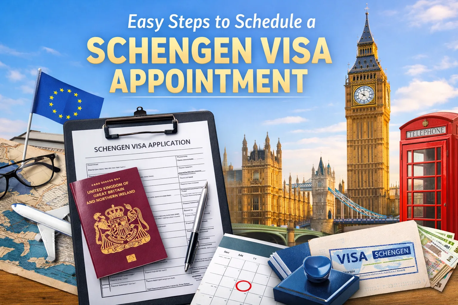 Schengen Visa Appointment in UK