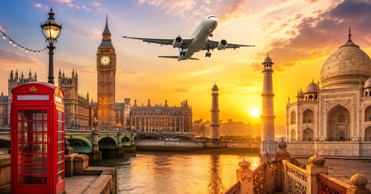 London to India Flight Tickets
